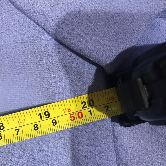 Ildi Marshall  2 Tier Small Square Neck  Skirt Set Periwinkle Blue, Sz. 12 - Picture 7 of 12